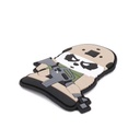 PARCHE IMMORTAL PVC 3D OSO PANDA TACTICO BEIGE-BLANCO