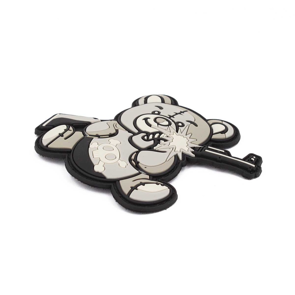 PARCHE IMMORTAL PVC TERROR TEDDY GRIS
