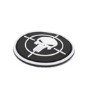 PARCHE IMMORTAL PVC 3D PUNISHER DIANA REDONDO PEQ. NEGRO