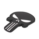 PARCHE IMMORTAL PVC PUNISHER NEGRO-BLANCO
