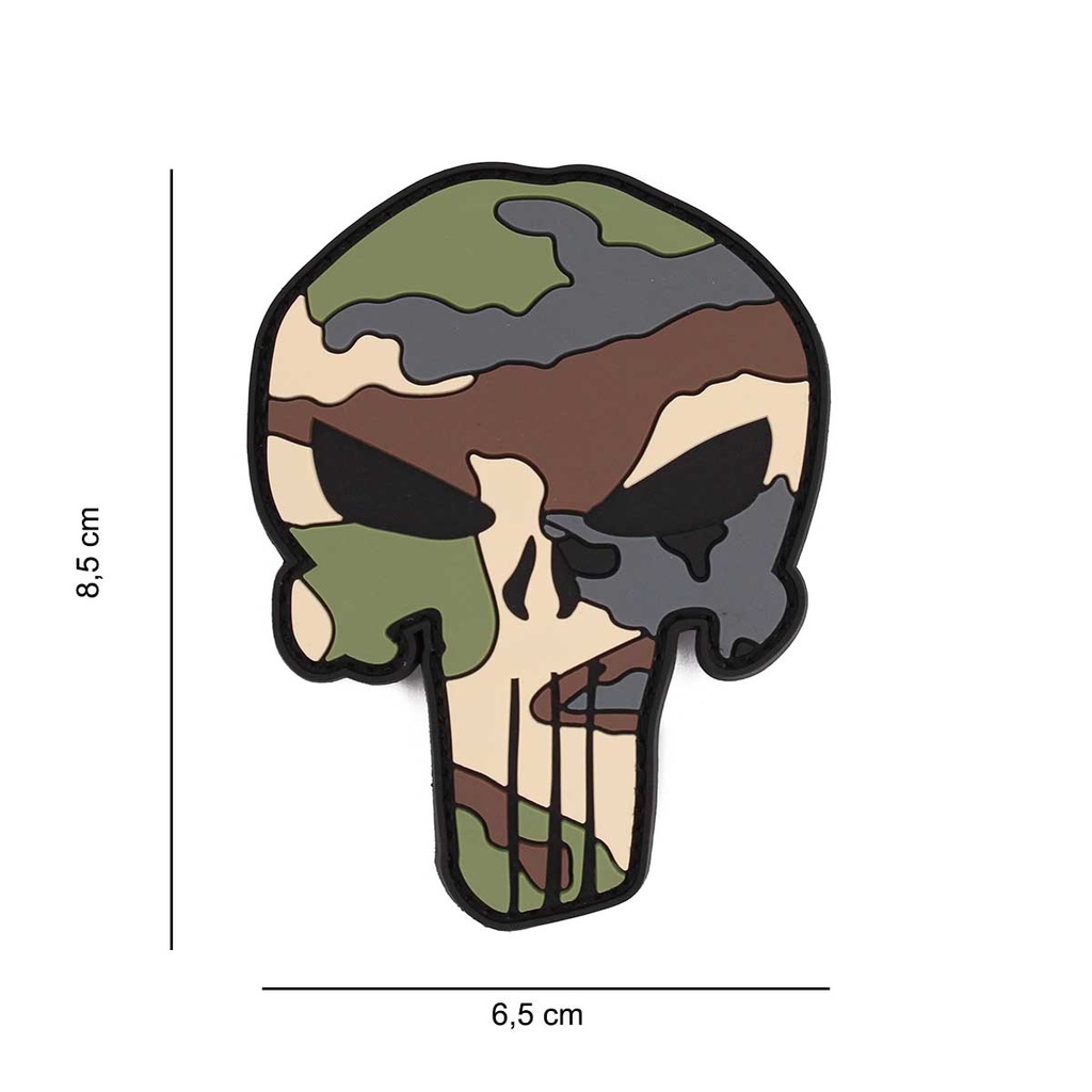 PARCHE IMMORTAL PVC 3D PUNISHER CAMO