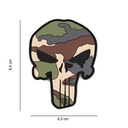 PARCHE IMMORTAL PVC 3D PUNISHER CAMO