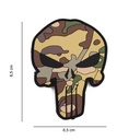 PARCHE IMMORTAL PVC 3D PUNISHER MULTICAM