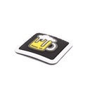 PARCHE IMMORTAL PVC 3D JARRA CERVEZA NEGRO