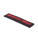 PARCHE IMMORTAL PVC 3D TIRA MEMENTO MORI NEGRO-ROJO