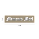 PARCHE IMMORTAL PVC 3D TIRA MEMENTO MORI TAN