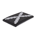 PARCHE IMMORTAL PVC BORGOÑA PEQ. PLATA