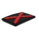PARCHE IMMORTAL PVC BORGOÑA PEQ. NEGRO