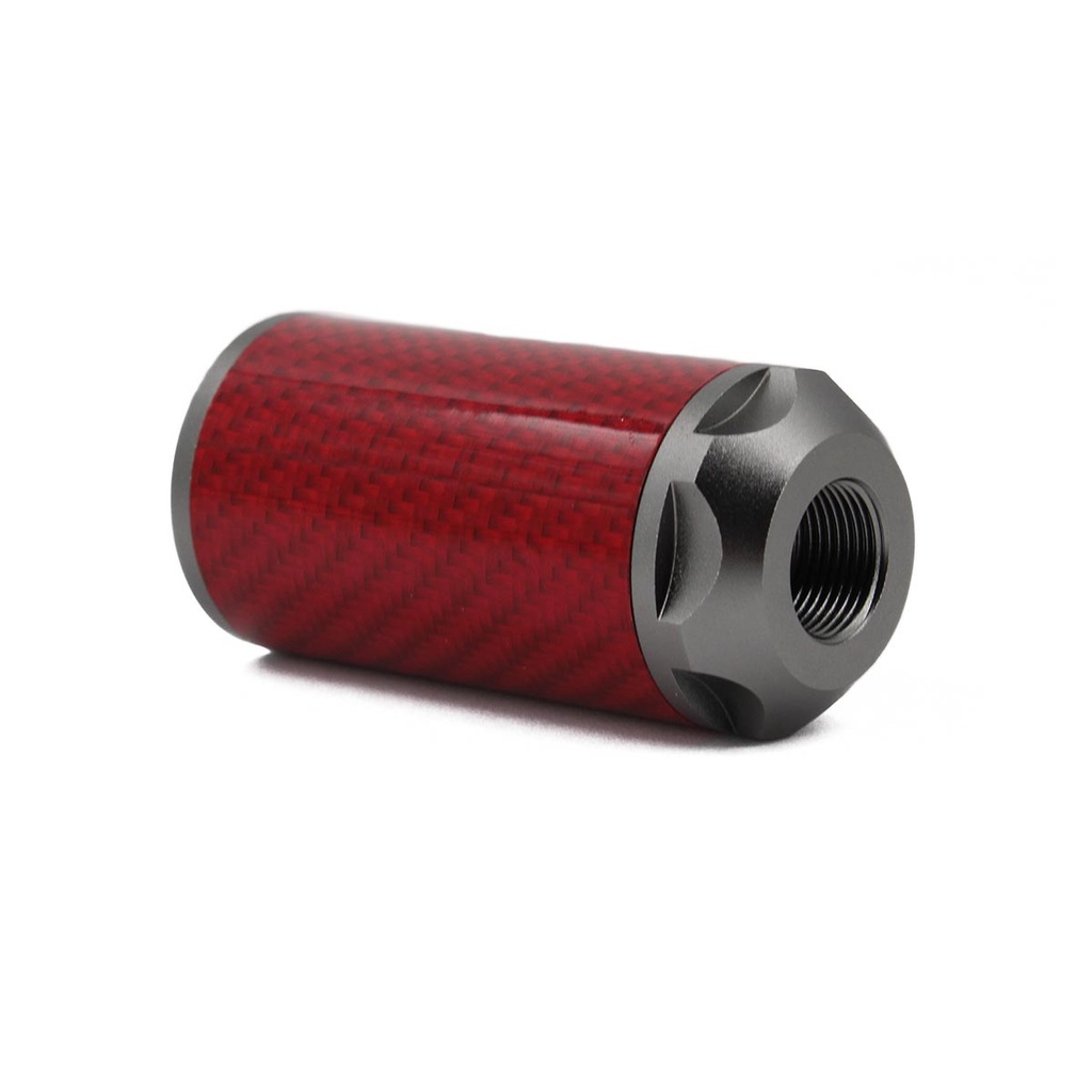 SILENCIADOR TRAZADOR C/FOGONAZO T238 STORM ROJO