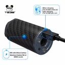 SILENCIADOR TRAZADOR C/FOGONAZO T238 STORM NEGRO