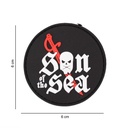 PARCHE CORSO PVC SON OF THE SEA NEGRO