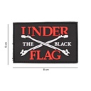 PARCHE CORSO PVC UNDER THE BLACK FLAG NEGRO