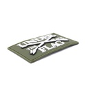 PARCHE CORSO PVC UNDER THE BLACK FLAG VERDE
