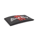 PARCHE CORSO PVC BLACK FLAG NEGRO