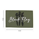 PARCHE CORSO PVC BLACK FLAG VERDE