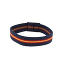 PULSERA ELASTICA ESPAÑA POLICIA NACIONAL CENTRO NEGRO MARINO
