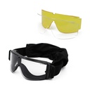 GAFA CORSO REVENGE X800 3 LENTES INTERCAMB. NEGRA