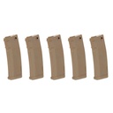 CARGADOR FUSIL SPECNA ARMS M4 125RDS STANDARD TAN