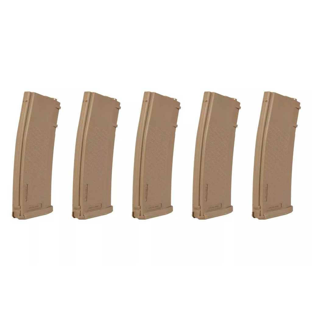 CARGADOR FUSIL SPECNA ARMS M4 125RDS STANDARD TAN