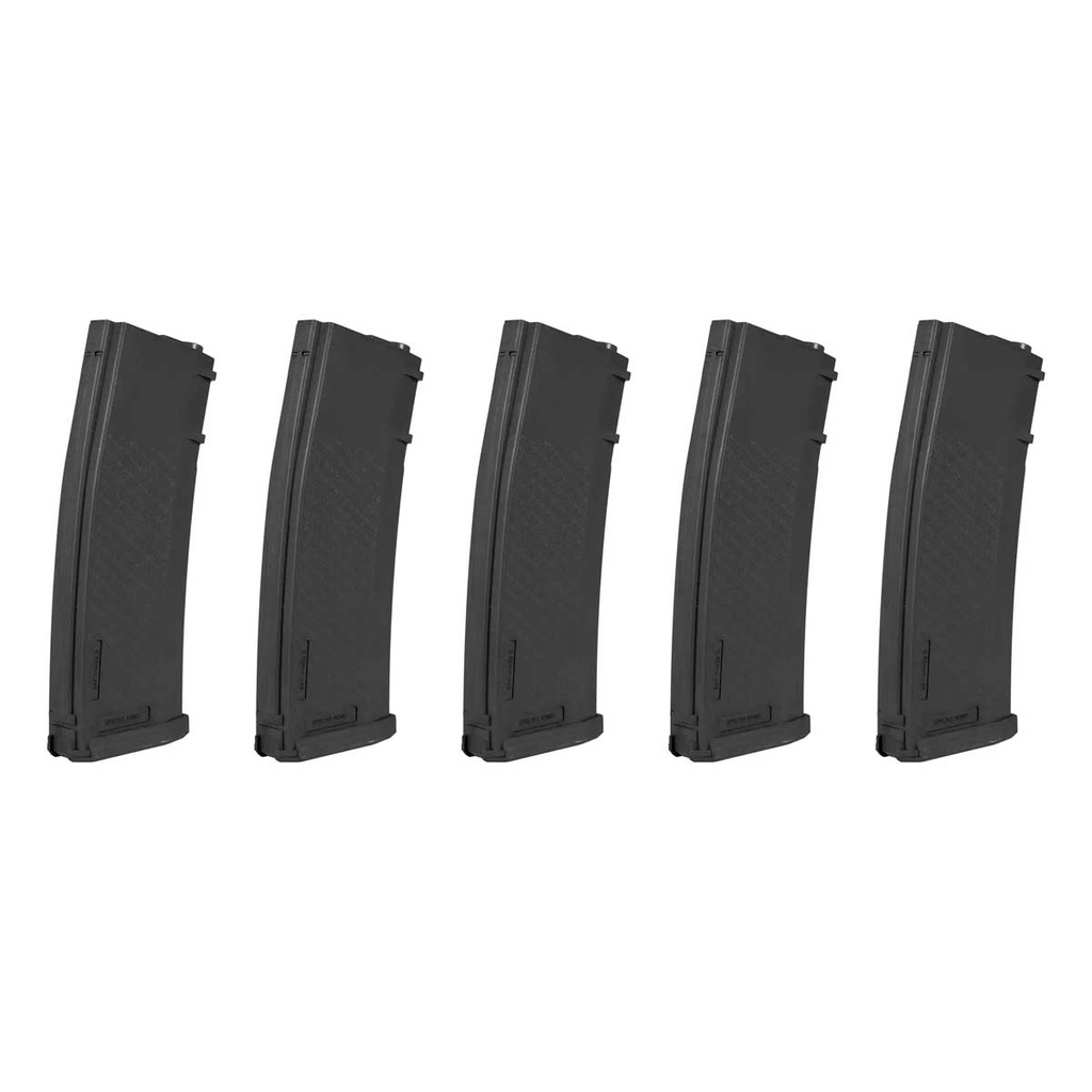 CARGADOR FUSIL SPECNA ARMS M4 5PCS 125RDS NEGRO