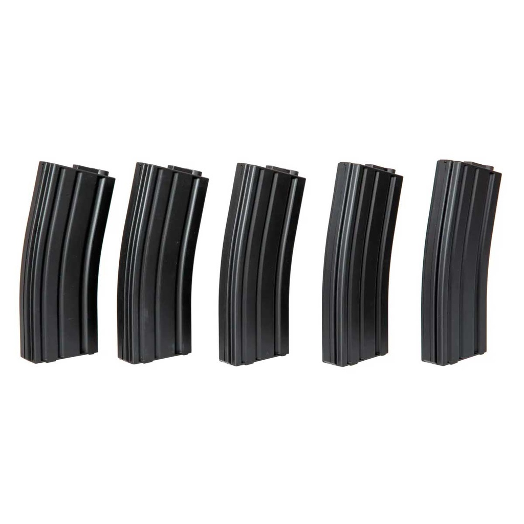 CARGADOR FUSIL SPECNA ARMS M4 120RDS 5PCS NEGRO