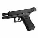 PISTOLA MARUI GLOCK 18C GAS NEGRA