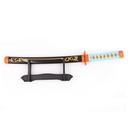 KATANA MINI 2026 DMSY 40CM ACERO NEGRA/AZUL