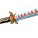 KATANA MINI 2026 DMSY 40CM ACERO NEGRA/AZUL