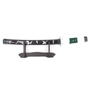 KATANA MINI 2030 DMSY 40CM ACERO NEGRA