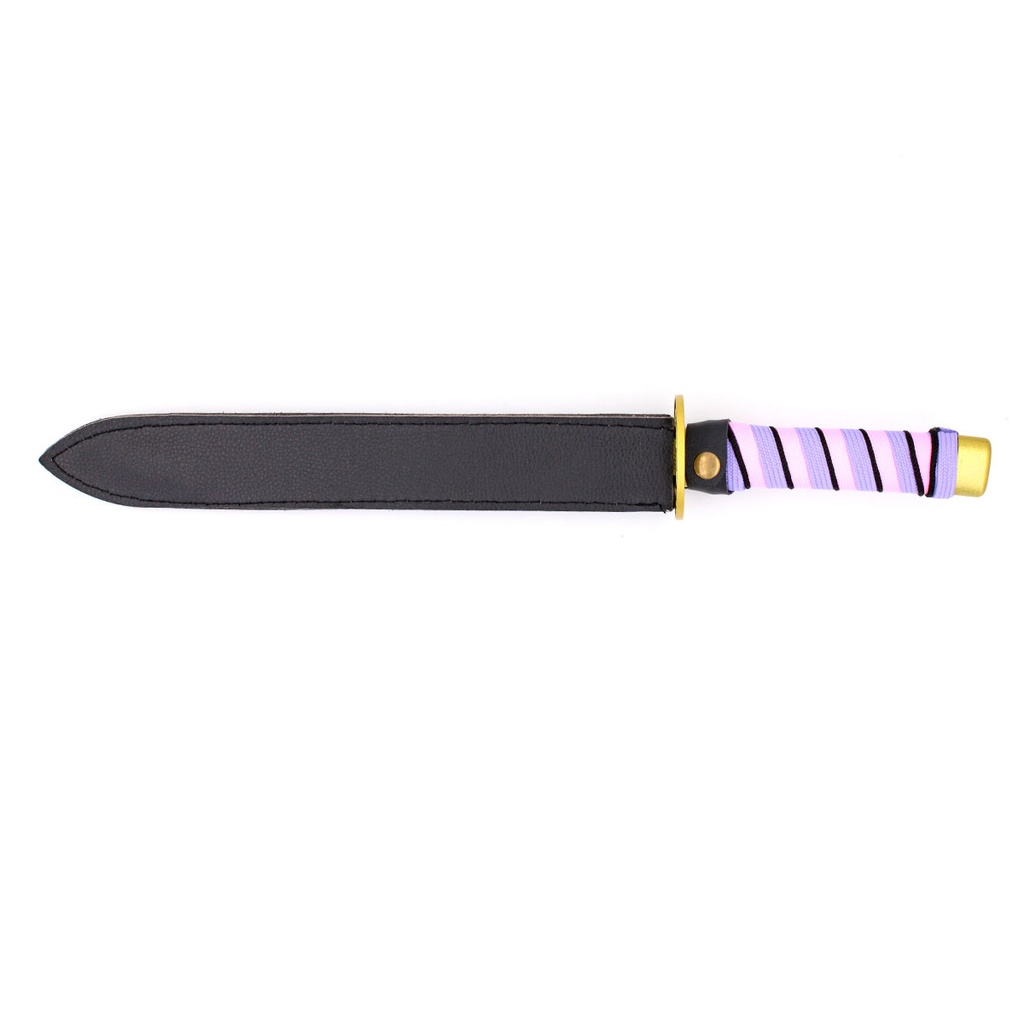 KATANA MINI 2036 DMSY 40CM ACERO NEGRA/ROSA