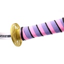 KATANA MINI 2036 DMSY 40CM ACERO NEGRA/ROSA