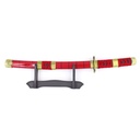 KATANA MINI 2040 OPC 40CM ACERO ROJA
