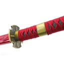 KATANA MINI 2040 OPC 40CM ACERO ROJA