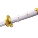 KATANA MINI 2043 OPC 40CM ACERO BLANCA