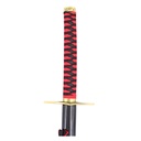 KATANA 1016 BCH 104CM ACERO NEGRA/ROJA