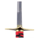 KATANA 1016 BCH 104CM ACERO NEGRA/ROJA
