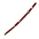 KATANA 1031 OPC 104CM ACERO ROJA