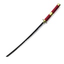 KATANA 1031 OPC 104CM ACERO ROJA