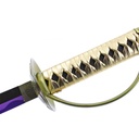 ESPADA 1043 OPC 93CM ACERO NEGRA/DORADA