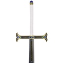 ESPADA 1042 OPC 115CM ACERO NEGRA/BLANCA