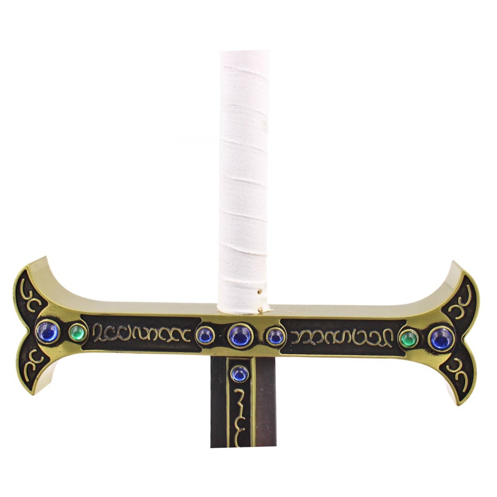ESPADA 1042 OPC 115CM ACERO NEGRA/BLANCA