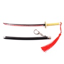 KATANA MINI LLAVERO 1163 DMSY 22 CM NEGRA/DORADA