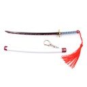 KATANA MINI LLAVERO 1166 DMSY 22 CM BLANCA