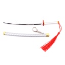 KATANA MINI LLAVERO 1170 DMSY 22 CM PLATA