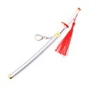 KATANA MINI LLAVERO 1170 DMSY 22 CM PLATA