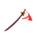 KATANA MINI LLAVERO 1176 OPC 22 CM NEGRA