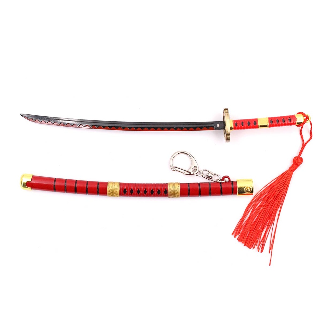 KATANA MINI LLAVERO 1181 OPC 22 CM ROJA