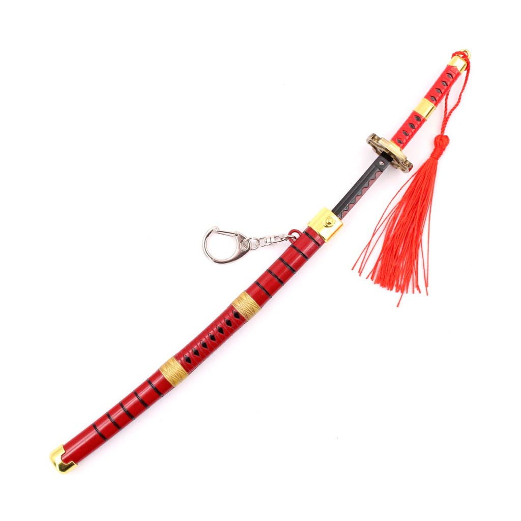 KATANA MINI LLAVERO 1181 OPC 22 CM ROJA