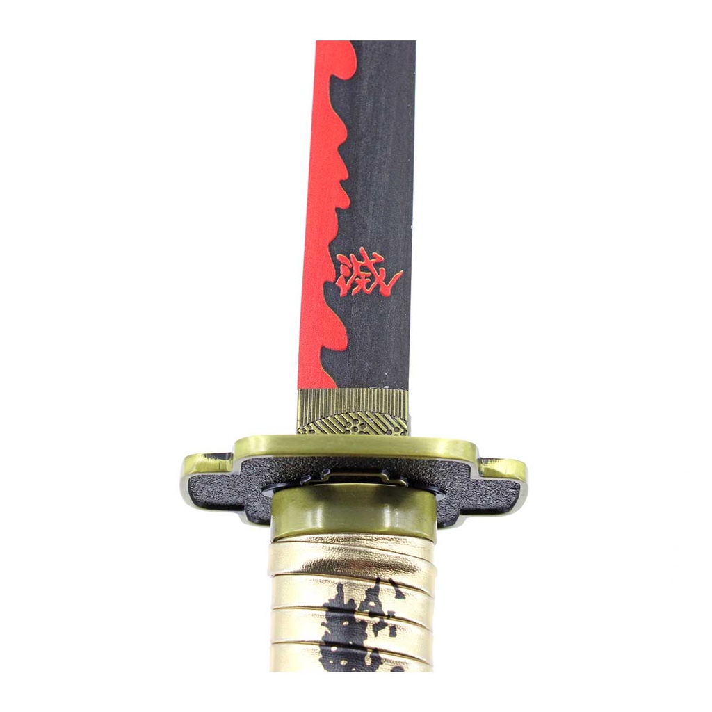 KATANA 1067 DMSY 104CM ACERO NEGRA/DORADA