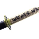 KATANA 1067 DMSY 104CM ACERO NEGRA/DORADA